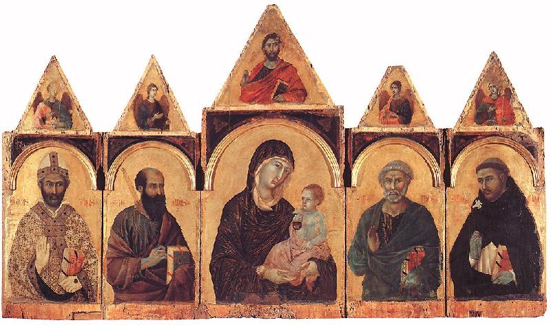 Duccio di Buoninsegna Polyptych No. 28 sdf oil painting image